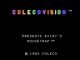 Mouse Trap screenshot 3 for Colecovision